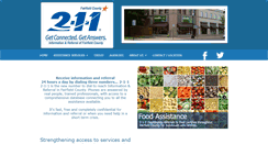 Desktop Screenshot of fairfieldcounty211.org